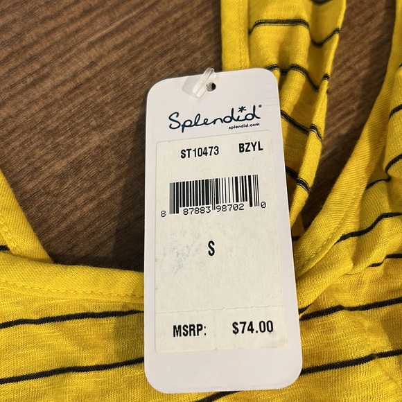 Splendid twist back tank brand new with tags - Picture 2 of 3